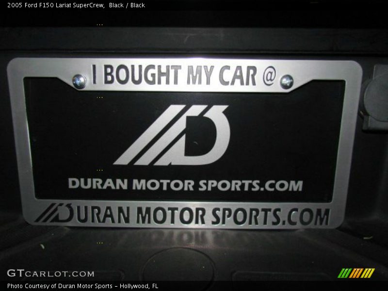 Black / Black 2005 Ford F150 Lariat SuperCrew