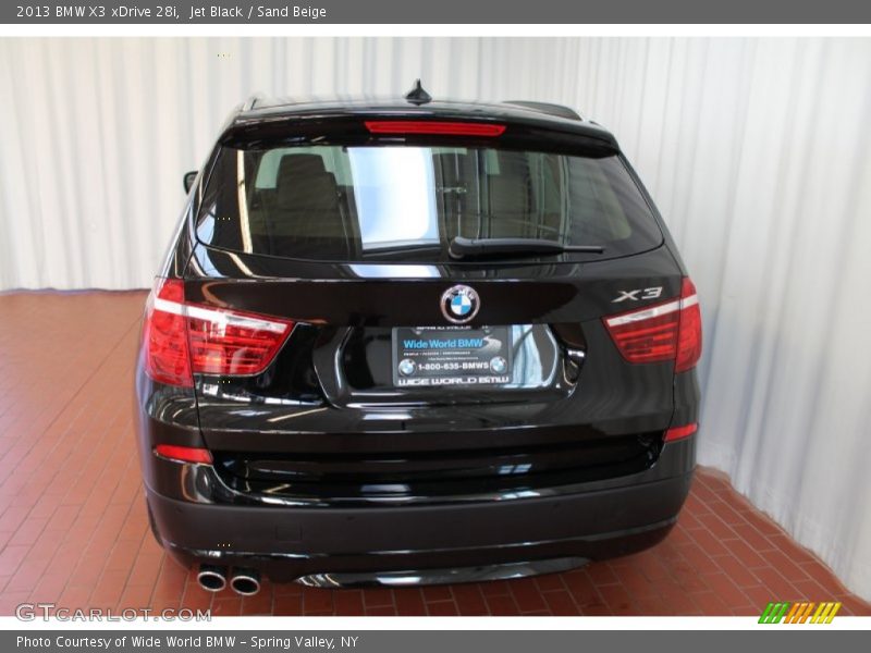 Jet Black / Sand Beige 2013 BMW X3 xDrive 28i