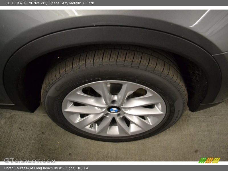 Space Gray Metallic / Black 2013 BMW X3 xDrive 28i