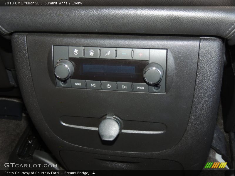 Controls of 2010 Yukon SLT