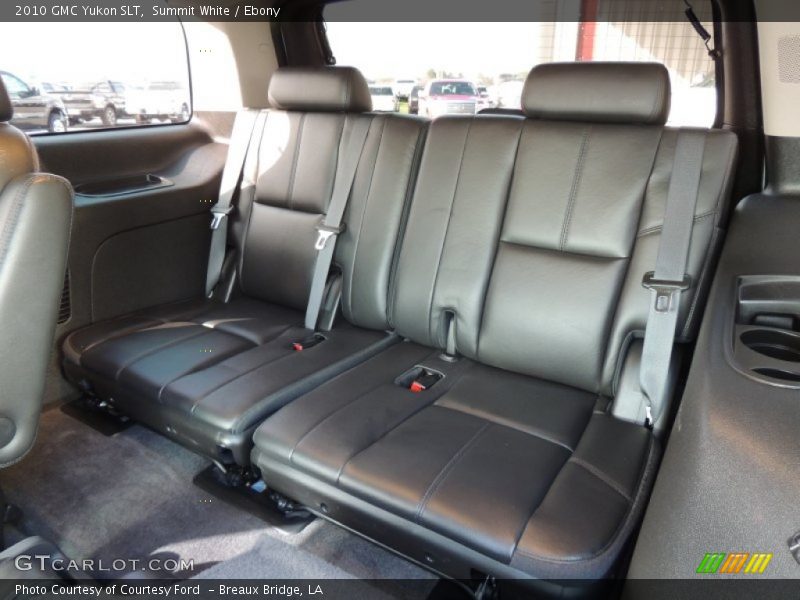 Rear Seat of 2010 Yukon SLT