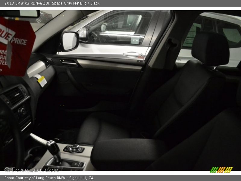 Space Gray Metallic / Black 2013 BMW X3 xDrive 28i