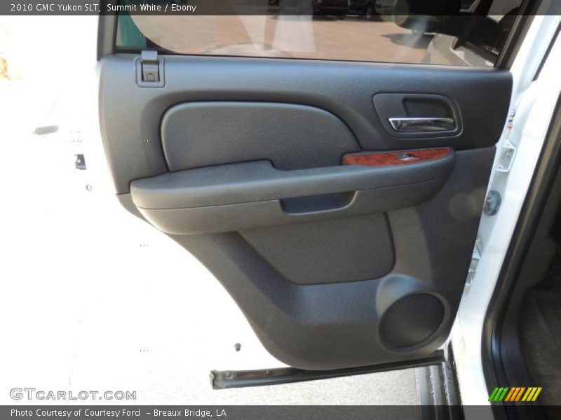 Summit White / Ebony 2010 GMC Yukon SLT