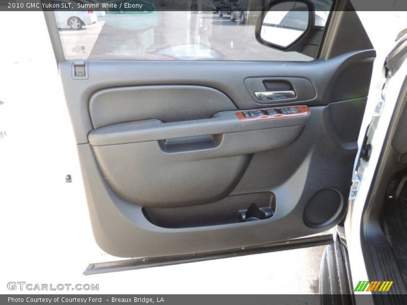 Summit White / Ebony 2010 GMC Yukon SLT