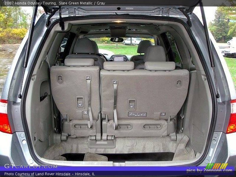 Slate Green Metallic / Gray 2007 Honda Odyssey Touring