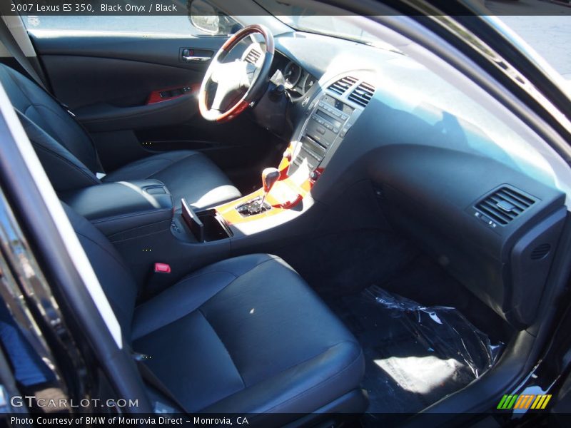 Black Onyx / Black 2007 Lexus ES 350