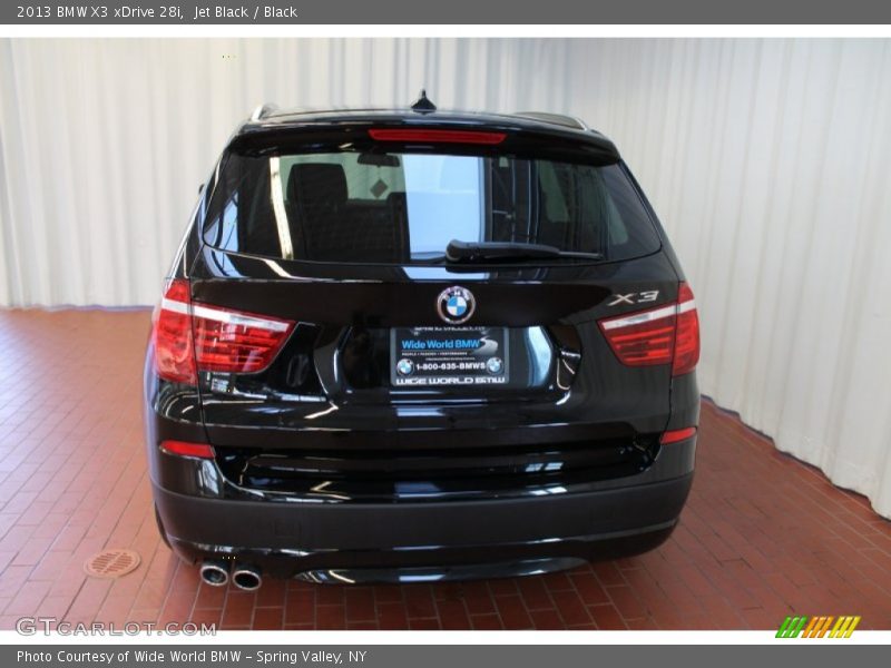 Jet Black / Black 2013 BMW X3 xDrive 28i