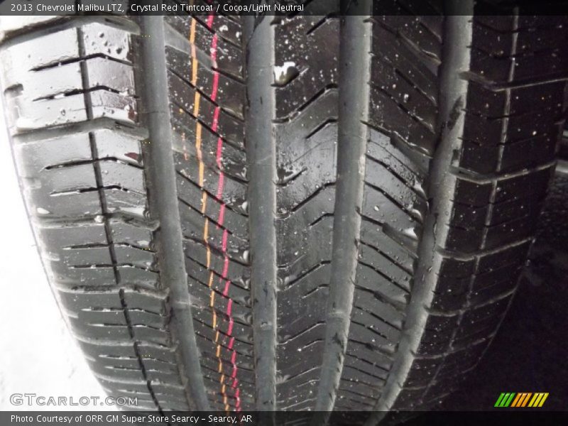 Crystal Red Tintcoat / Cocoa/Light Neutral 2013 Chevrolet Malibu LTZ
