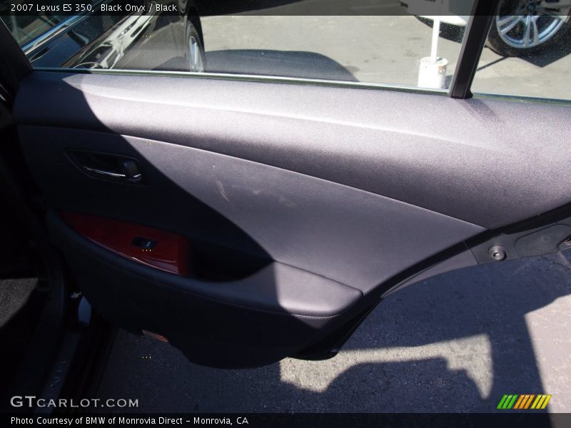 Black Onyx / Black 2007 Lexus ES 350