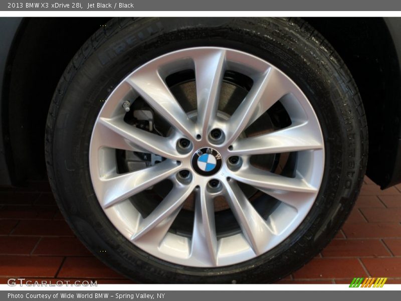 Jet Black / Black 2013 BMW X3 xDrive 28i