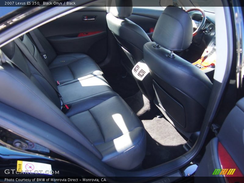 Black Onyx / Black 2007 Lexus ES 350