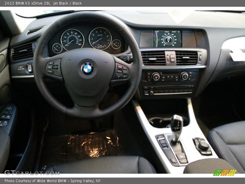 Jet Black / Black 2013 BMW X3 xDrive 28i