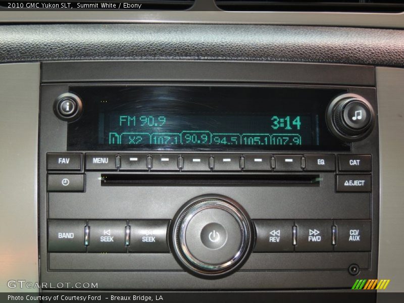 Summit White / Ebony 2010 GMC Yukon SLT