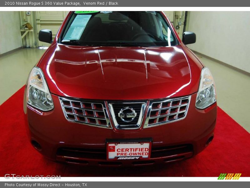 Venom Red / Black 2010 Nissan Rogue S 360 Value Package