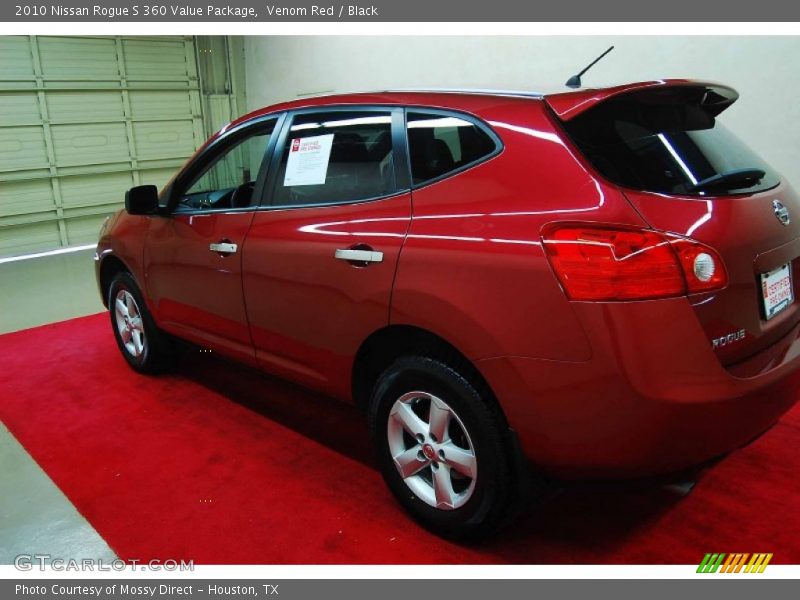 Venom Red / Black 2010 Nissan Rogue S 360 Value Package
