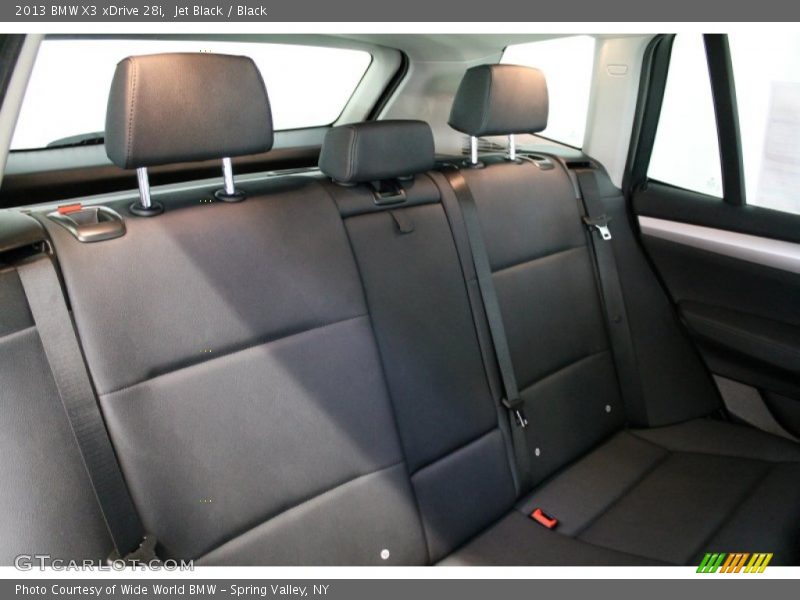 Jet Black / Black 2013 BMW X3 xDrive 28i