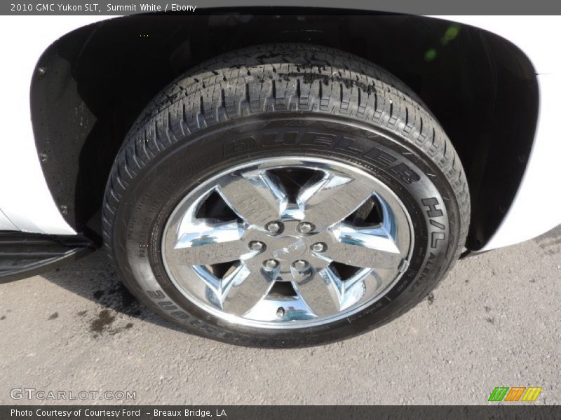 Summit White / Ebony 2010 GMC Yukon SLT
