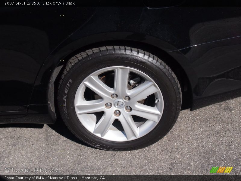 Black Onyx / Black 2007 Lexus ES 350