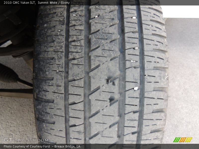Summit White / Ebony 2010 GMC Yukon SLT