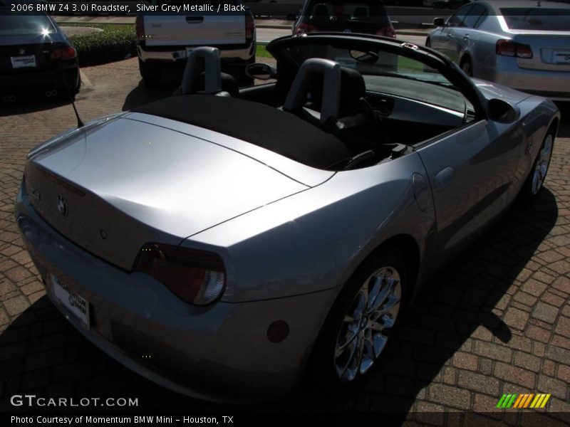 Silver Grey Metallic / Black 2006 BMW Z4 3.0i Roadster