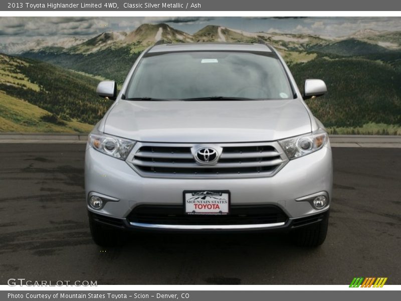Classic Silver Metallic / Ash 2013 Toyota Highlander Limited 4WD