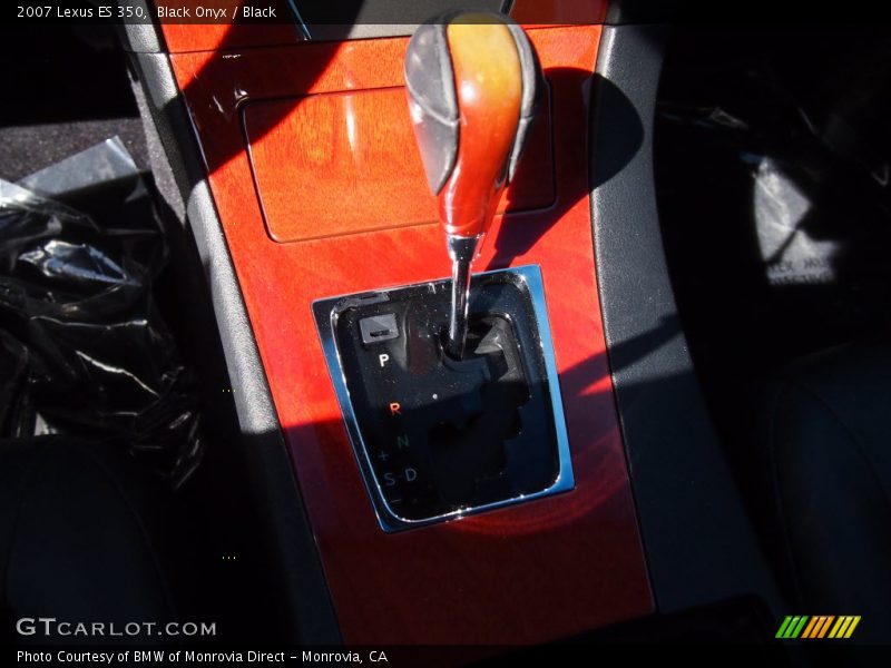 Black Onyx / Black 2007 Lexus ES 350