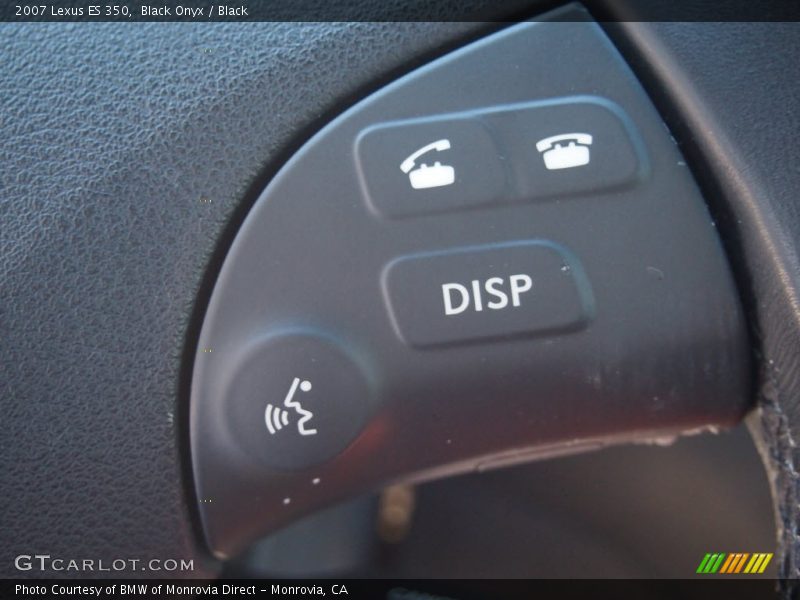Black Onyx / Black 2007 Lexus ES 350