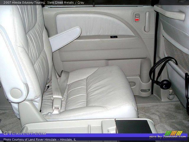 Slate Green Metallic / Gray 2007 Honda Odyssey Touring