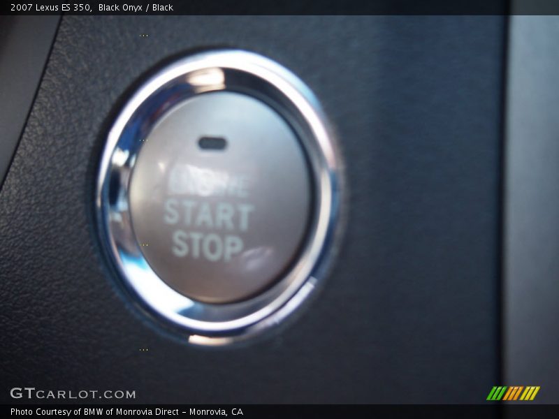 Black Onyx / Black 2007 Lexus ES 350