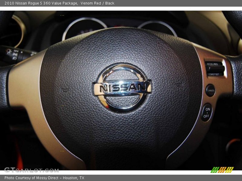 Venom Red / Black 2010 Nissan Rogue S 360 Value Package