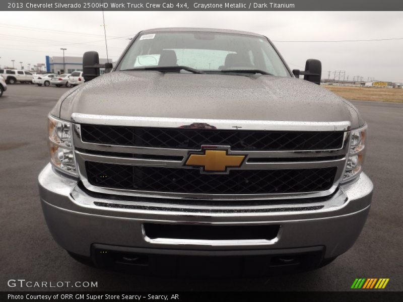 Graystone Metallic / Dark Titanium 2013 Chevrolet Silverado 2500HD Work Truck Crew Cab 4x4