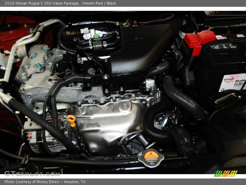 Venom Red / Black 2010 Nissan Rogue S 360 Value Package