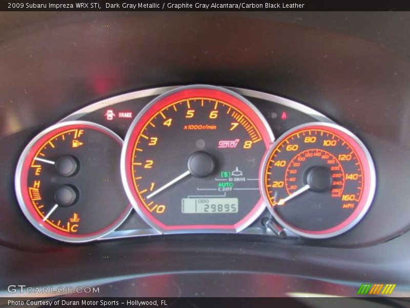  2009 Impreza WRX STi WRX STi Gauges
