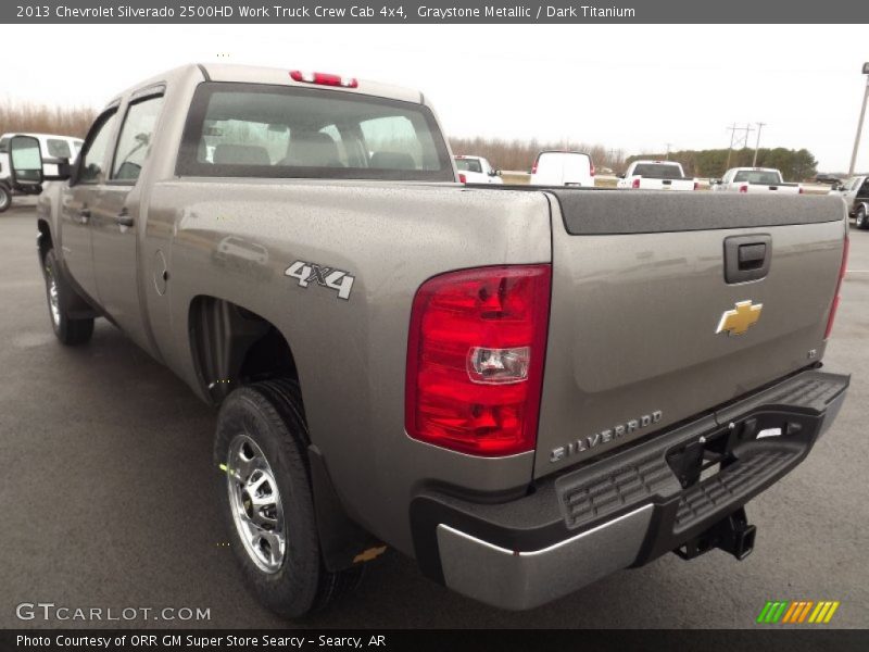 Graystone Metallic / Dark Titanium 2013 Chevrolet Silverado 2500HD Work Truck Crew Cab 4x4