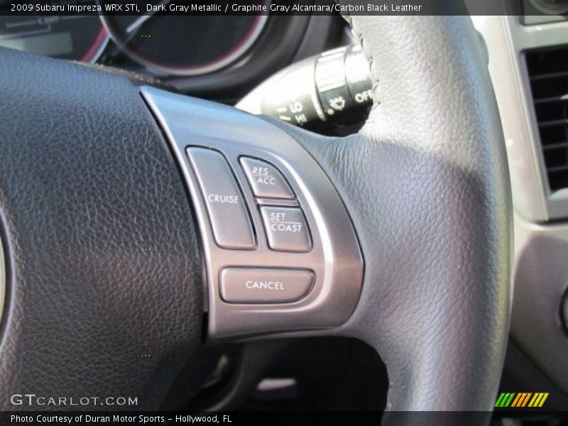 Controls of 2009 Impreza WRX STi