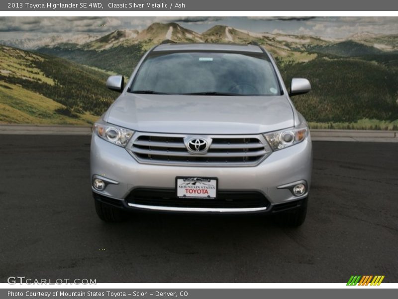 Classic Silver Metallic / Ash 2013 Toyota Highlander SE 4WD
