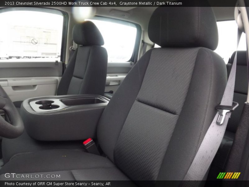 Graystone Metallic / Dark Titanium 2013 Chevrolet Silverado 2500HD Work Truck Crew Cab 4x4