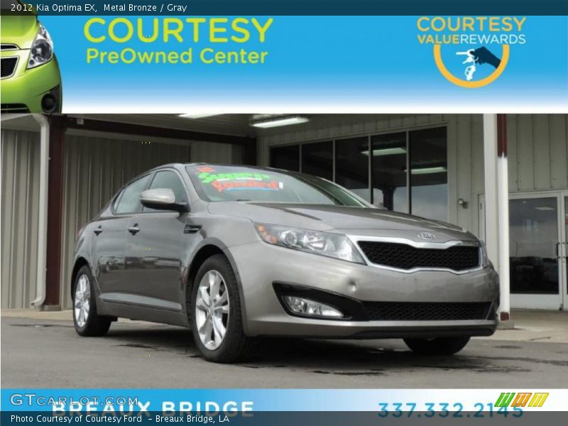 Metal Bronze / Gray 2012 Kia Optima EX