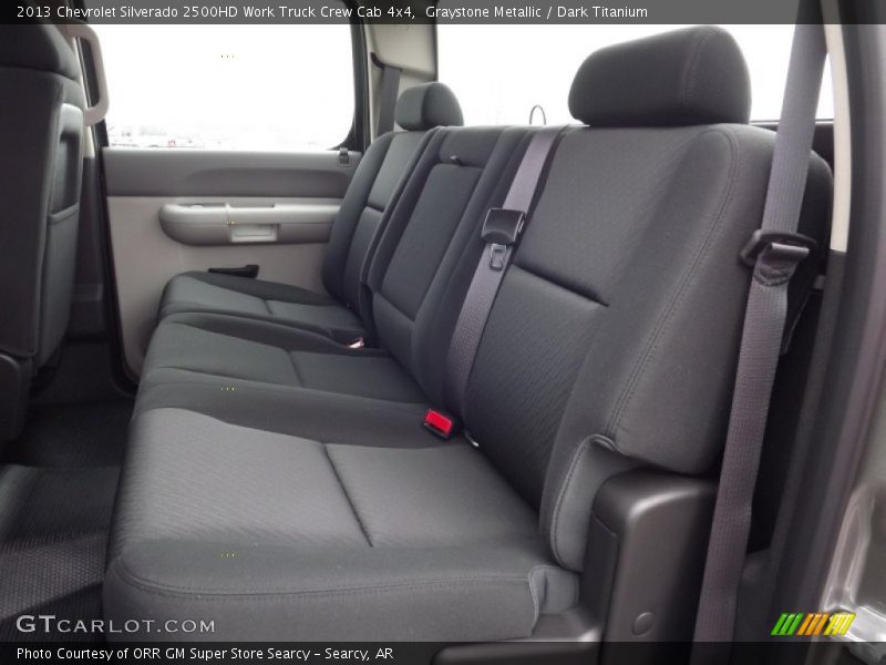 Graystone Metallic / Dark Titanium 2013 Chevrolet Silverado 2500HD Work Truck Crew Cab 4x4