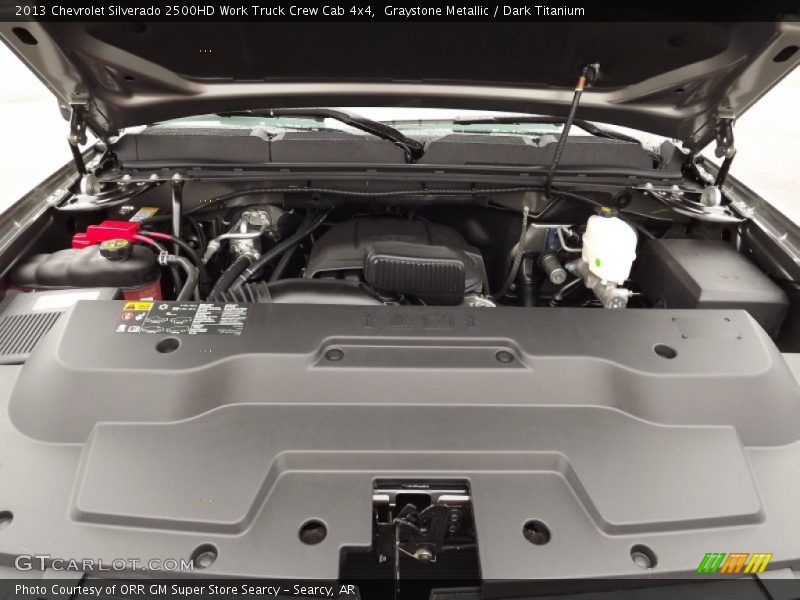 Graystone Metallic / Dark Titanium 2013 Chevrolet Silverado 2500HD Work Truck Crew Cab 4x4