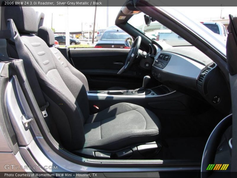 Silver Grey Metallic / Black 2006 BMW Z4 3.0i Roadster