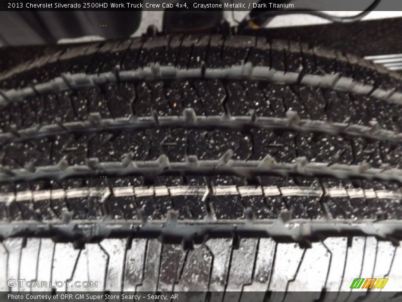 Graystone Metallic / Dark Titanium 2013 Chevrolet Silverado 2500HD Work Truck Crew Cab 4x4