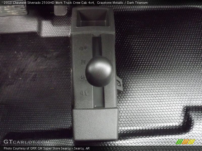 Graystone Metallic / Dark Titanium 2013 Chevrolet Silverado 2500HD Work Truck Crew Cab 4x4