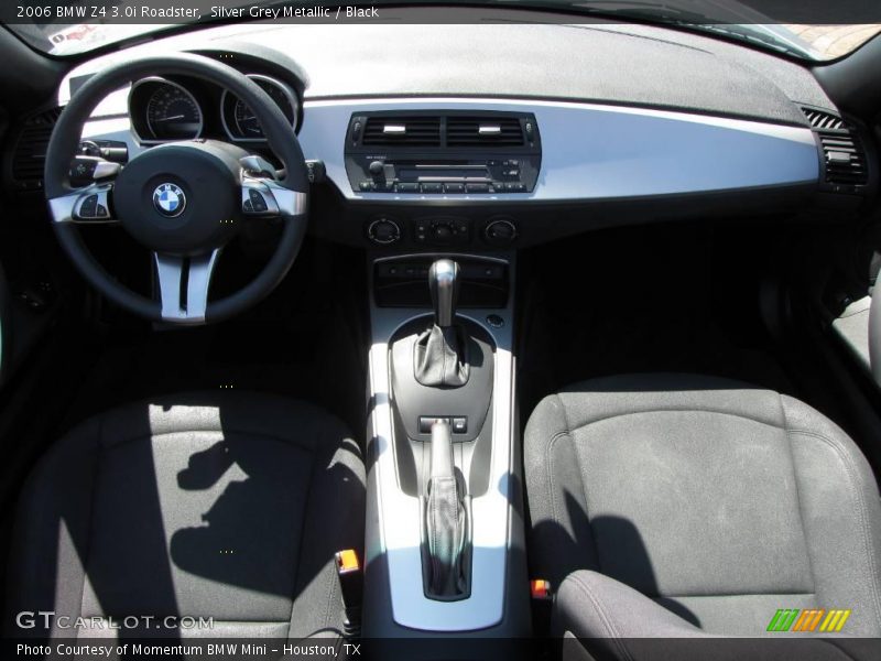 Silver Grey Metallic / Black 2006 BMW Z4 3.0i Roadster