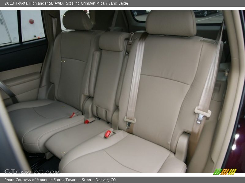 Sizzling Crimson Mica / Sand Beige 2013 Toyota Highlander SE 4WD