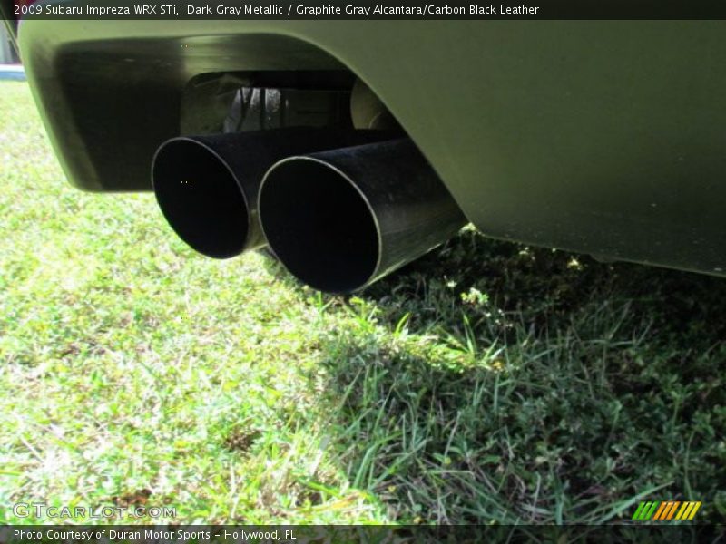 Exhaust of 2009 Impreza WRX STi