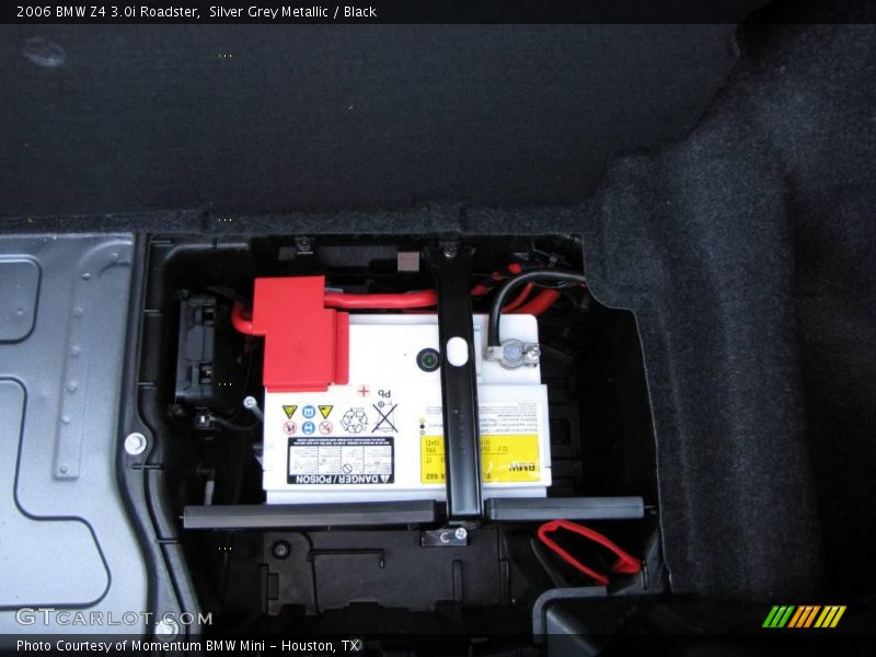 Silver Grey Metallic / Black 2006 BMW Z4 3.0i Roadster