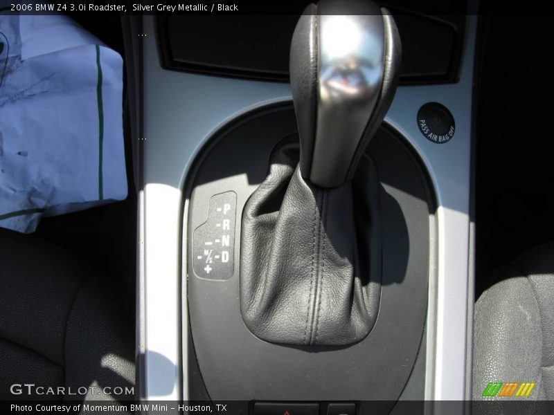 Silver Grey Metallic / Black 2006 BMW Z4 3.0i Roadster