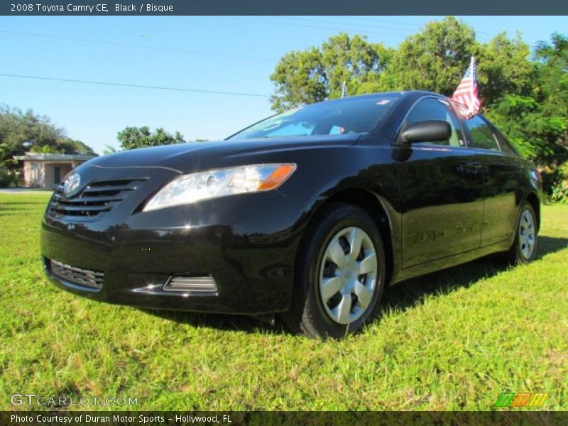 Black / Bisque 2008 Toyota Camry CE