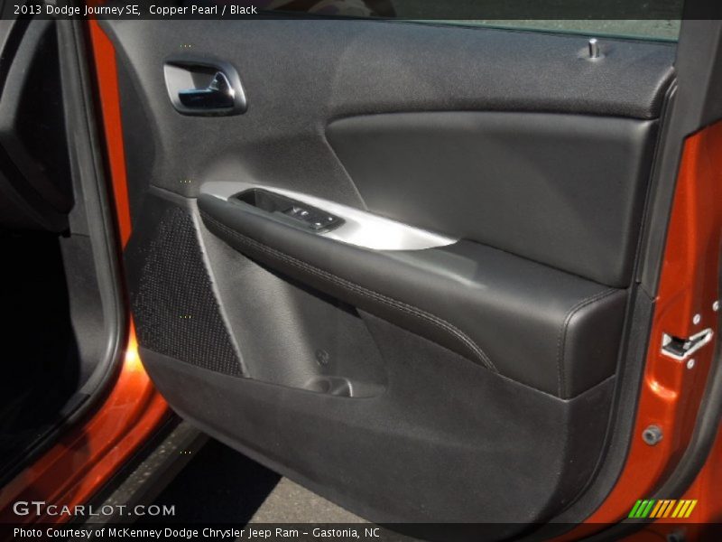 Copper Pearl / Black 2013 Dodge Journey SE